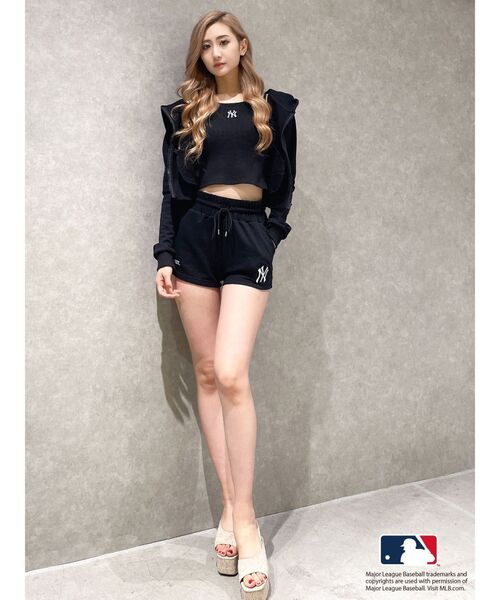 MLB（メジャーリーグベースボール）の「GYDA【MLB】カップ付きアメスリトップス（タンクトップ・レディース・グレー/オフホワイト/ブラック・FREE）」の17枚目の写真
