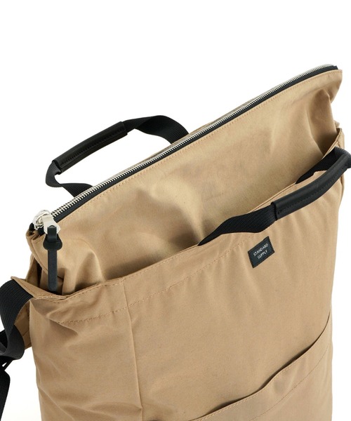 STANDARD SUPPLY(スタンダードサプライ)の「スタンダードサプライ / SIMPLICITY シンプリシティ / 2WAY ZIP TOTE 2ウェイジップトート(トートバッグ・レディース・ダークネイビー/サンドベージュ/モカ/グレー/チャコールグレー/ブラック/ダークパープル・FREE)」の18枚目の写真