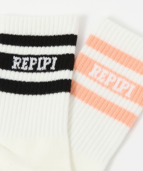 repipi armario(レピピ アルマリオ)の「カラーラインソックス(ソックス/靴下・キッズ・ホワイト/ブラック/ライム/ブルー/ブルー系2/パープル/ピンク/コーラル・FREE)」の12枚目の写真