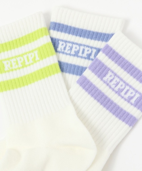 repipi armario(レピピ アルマリオ)の「カラーラインソックス(ソックス/靴下・キッズ・ホワイト/ブラック/ライム/ブルー/ブルー系2/パープル/ピンク/コーラル・FREE)」の13枚目の写真