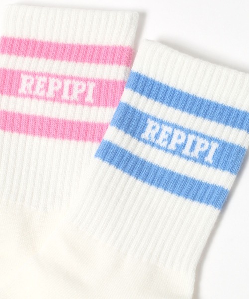 repipi armario(レピピ アルマリオ)の「カラーラインソックス(ソックス/靴下・キッズ・ホワイト/ブラック/ライム/ブルー/ブルー系2/パープル/ピンク/コーラル・FREE)」の14枚目の写真