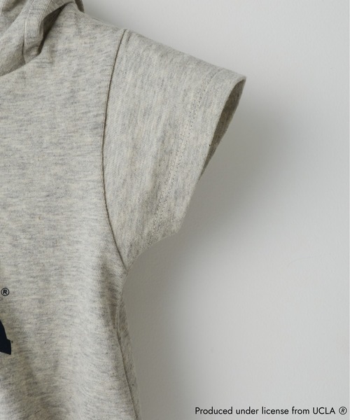 UCLA（ユーシーエルエー）の「【KIDS】【UCLA】TYPY別注プリントロンパース（ロンパース・キッズ・アイボリー/チャコールグレー・ONE SIZE）」の11枚目の写真