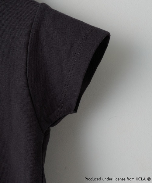 UCLA（ユーシーエルエー）の「【KIDS】【UCLA】TYPY別注プリントロンパース（ロンパース・キッズ・アイボリー/チャコールグレー・ONE SIZE）」の14枚目の写真