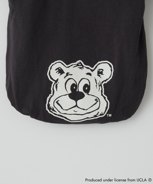 UCLA（ユーシーエルエー）の「【KIDS】【UCLA】TYPY別注プリントロンパース（ロンパース・キッズ・アイボリー/チャコールグレー・ONE SIZE）」の16枚目の写真