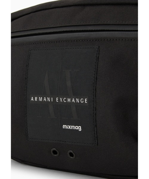ARMANI EXCHANGE（アルマーニエクスチェンジ）の「【A|X アルマーニ エクスチェンジ】ロゴパッチ　ショルダーパック（ショルダーバッグ・メンズ・ブラック・FREE）」の6枚目の写真