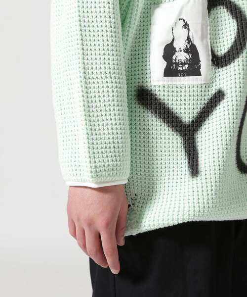 ROYAL FLASH（ロイヤルフラッシュ）の「Guernika/ゲルニカ/CREW NECK KNIT SWEATER（ニット/セーター・メンズ・ベージュ/ブラック/ブルー・F）」の22枚目の写真