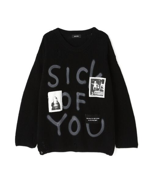 ROYAL FLASH（ロイヤルフラッシュ）の「Guernika/ゲルニカ/CREW NECK KNIT SWEATER（ニット/セーター・メンズ・ベージュ/ブラック/ブルー・F）」の20枚目の写真