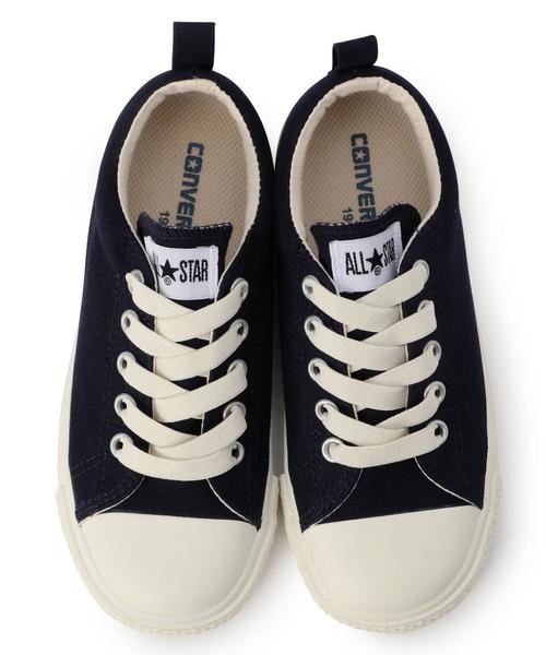 green label relaxing(グリーンレーベルリラクシング)の「コンバース チャイルドオールスターNモノソールスリップ OX15cm~19cm◆(スニーカー・キッズ・ピンク/ネイビー・17cm/18cm/19cm/16cm/15cm)」の5枚目の写真