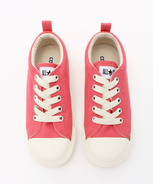 green label relaxing(グリーンレーベルリラクシング)の「コンバース チャイルドオールスターNモノソールスリップ OX15cm~19cm◆(スニーカー・キッズ・ピンク/ネイビー・17cm/18cm/19cm/16cm/15cm)」の4枚目の写真