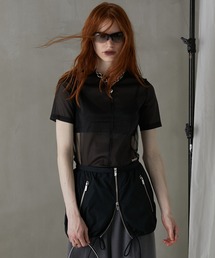 PRANK PROJECT | アウトシームシアートップ / Outseam Sheer Top(Tシャツ/カットソー)