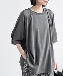 ボリュームスリーブラグランワイドTシャツ