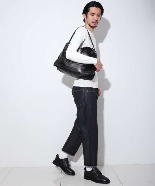AKM Contemporary(エイケイエムコンテンポラリー)の「【AKM Contemporary】別注クルーネックコットンニット(ニット/セーター・メンズ・ホワイト/グレー/ネイビー/ブラック・L/S/M)」の14枚目の写真
