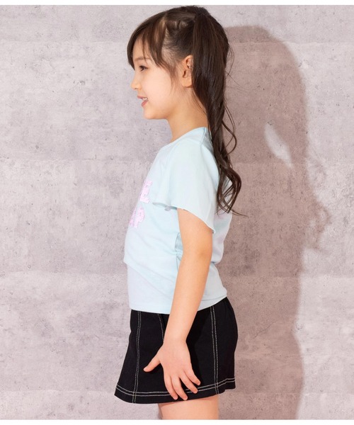 ANAP kids（アナップキッズ）の「シフォン袖スパンコールトップス（Tシャツ/カットソー・キッズ・ホワイト/サックスブルー/イエロー系その他・100cm/110cm/120cm/130cm）」の16枚目の写真