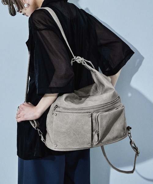 D.KELLY（ディーケリー）の「D.KELLY 2way変形リュック ショルダーバッグ バックパック レディース バッグ（バックパック/リュック・レディース・ピンク/ブラック/ブルー/グレー・ONE SIZE）」の14枚目の写真