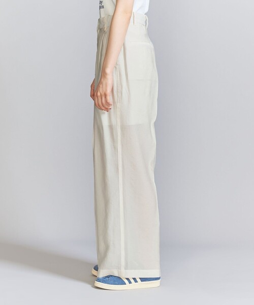 H beauty＆youth レギンス ユナイテッドアローズ オフホワイト H BEAUTY&YOUTH UNITED ARROWS（エイチビューティーアンドユース