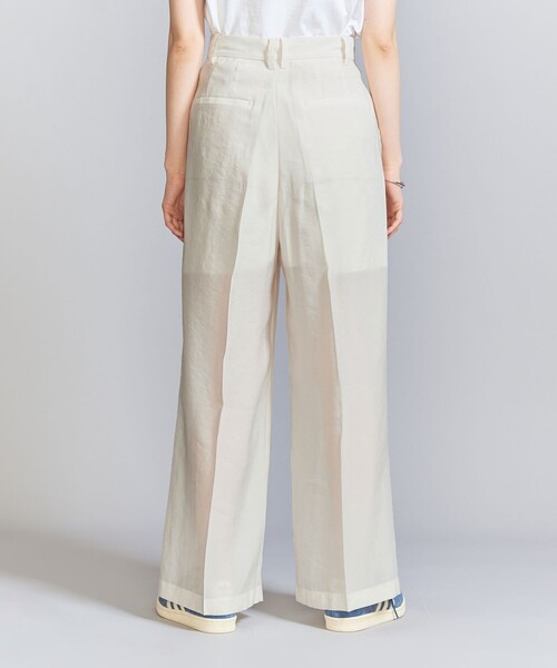 shi**さま 　新品未使用　ビューティアンドユース　今季 タックパンツ BEAUTY&YOUTH UNITED ARROWS（ビューティーアンドユース