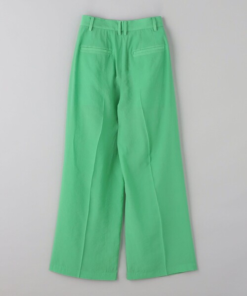 BEAUTY&YOUTH UNITED ARROWS(ビューティーアンドユースユナイテッドアローズ)の「シアー タックパンツ(スラックス・レディース・ケリー/オフホワイト/ブラック/ダークグレー・M/S)」の21枚目の写真