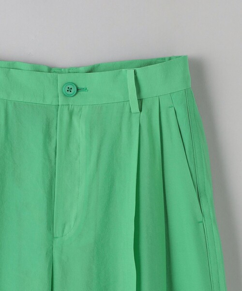 BEAUTY&YOUTH UNITED ARROWS(ビューティーアンドユースユナイテッドアローズ)の「シアー タックパンツ(スラックス・レディース・ケリー/オフホワイト/ブラック/ダークグレー・M/S)」の22枚目の写真