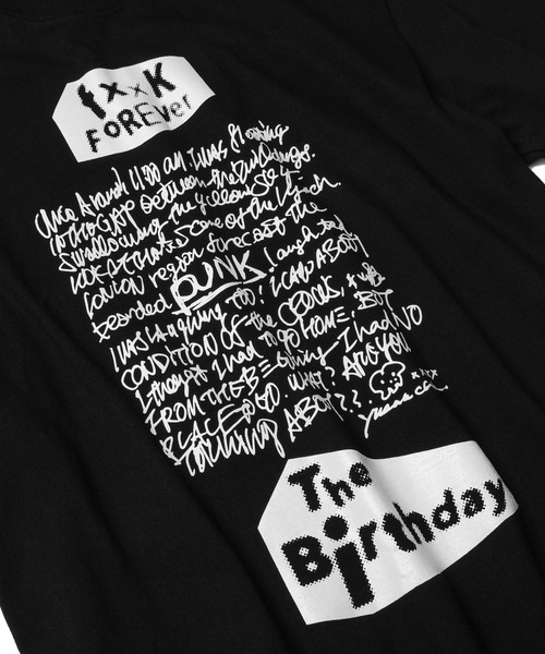 ZOZO（ゾゾ）の「【ZOZO限定カラー＆サイズ】Lyrics Tシャツ - XXL designed by YUSUKE CHIBA（Tシャツ/カットソー・メンズ・ブラック・XXL）」の3枚目の写真