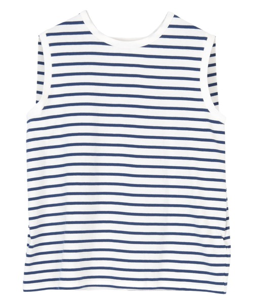 titivate(ティティベイト)の「バックデザインノースリーブTシャツ(Tシャツ/カットソー・レディース・ピンク系その他/ブラック/ブラック系その他/オフホワイト/ブルー系その他・M)」の4枚目の写真