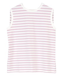 バックデザインノースリーブTシャツ