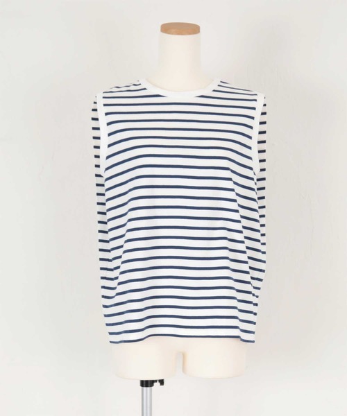 titivate(ティティベイト)の「バックデザインノースリーブTシャツ(Tシャツ/カットソー・レディース・ピンク系その他/ブラック/ブラック系その他/オフホワイト/ブルー系その他・M)」の6枚目の写真