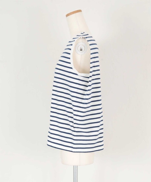 titivate(ティティベイト)の「バックデザインノースリーブTシャツ(Tシャツ/カットソー・レディース・ピンク系その他/ブラック/ブラック系その他/オフホワイト/ブルー系その他・M)」の7枚目の写真