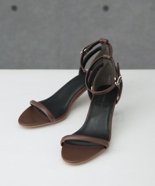 NANO universe（ナノユニバース）の「ワンストラップサンダル（サンダル・レディース・ブラック/ブラウン/ゴールド・36/37/38）」の11枚目の写真