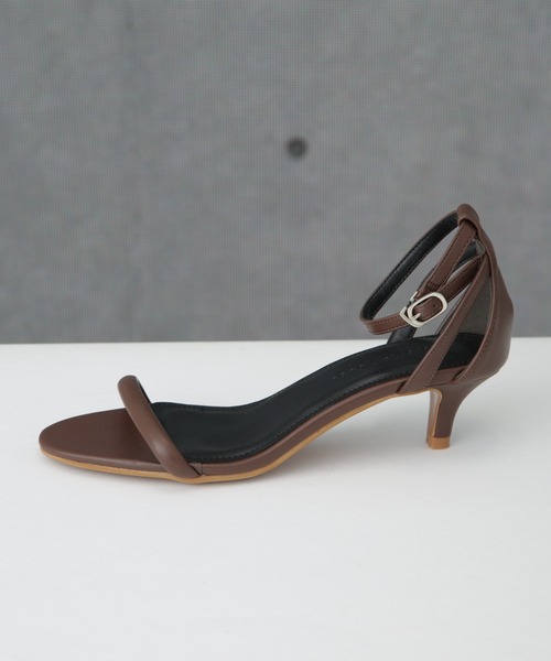 NANO universe（ナノユニバース）の「ワンストラップサンダル（サンダル・レディース・ブラック/ブラウン/ゴールド・36/37/38）」の10枚目の写真