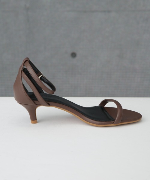 NANO universe（ナノユニバース）の「ワンストラップサンダル（サンダル・レディース・ブラック/ブラウン/ゴールド・36/37/38）」の8枚目の写真