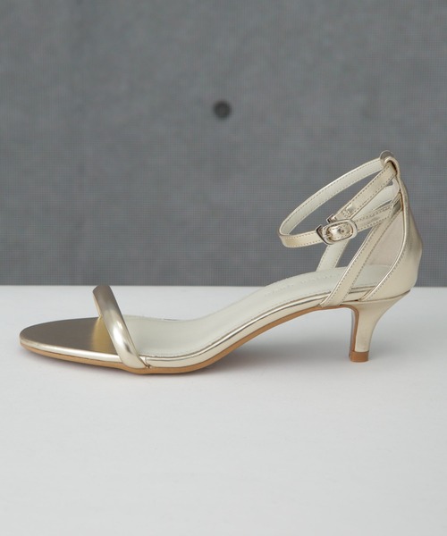 NANO universe（ナノユニバース）の「ワンストラップサンダル（サンダル・レディース・ブラック/ブラウン/ゴールド・36/37/38）」の13枚目の写真