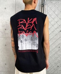 RVCA（ルーカ）の「RVCA/ルーカ タンクトップ/カットオフ バックプリント オーバーサイズ BE04A-357（タンクトップ・メンズ）」