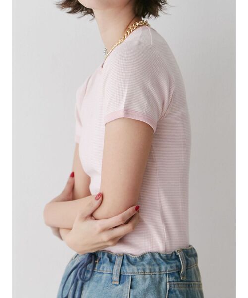 MILLER（ミラー）の「MillerフィットTシャツ【コラボ】（Tシャツ/カットソー・レディース・オレンジ/ピンク/ブルー/アイボリー・MEDIUM）」の15枚目の写真