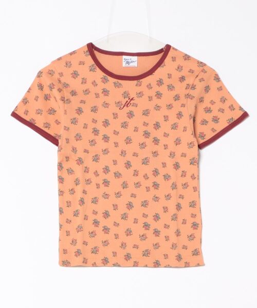 MILLER（ミラー）の「MillerフィットTシャツ【コラボ】（Tシャツ/カットソー・レディース・オレンジ/ピンク/ブルー/アイボリー・MEDIUM）」の4枚目の写真
