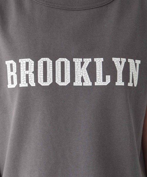 NBA（エヌビーエー）の「【NBA】別注/フリルチュールスリーブロゴTシャツ（Tシャツ/カットソー・レディース・レッド/ブラック・FREE）」の18枚目の写真