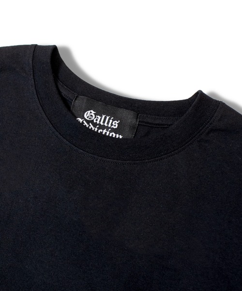 GALLIS ADDICTION(ガリスアディクション)の「GA STONE&PRINT TEE(Tシャツ/カットソー・メンズ・ホワイト/ブラック・M/L)」の5枚目の写真