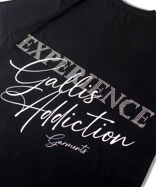GALLIS ADDICTION(ガリスアディクション)の「GA STONE&PRINT TEE(Tシャツ/カットソー・メンズ・ホワイト/ブラック・M/L)」の8枚目の写真