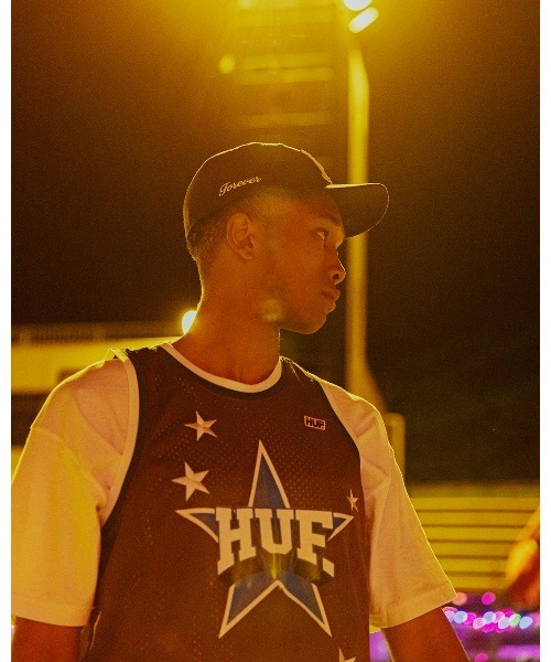 HUF(ハフ)の「ALL STAR BASKETBALL JERSEY / HUF ハフ バスケットボール ジャージ(タンクトップ・メンズ・ブラウン・SMALL/XX-LARGE/X-LARGE/LARGE/MEDIUM)」の9枚目の写真