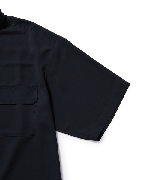 JUNRED（ジュンレッド）の「【 セットアップ対応 】ドレープツイルビッグシャツ（シャツ/ブラウス・メンズ・オレンジ/ブラック/グレー系その他・L/M/S）」の14枚目の写真