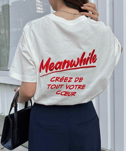 エンブロイダリーロゴＴシャツ　カシミヤ　BARRIE エンブロイダリーロゴTシャツ カシミヤ BARRIE TOKYO 23