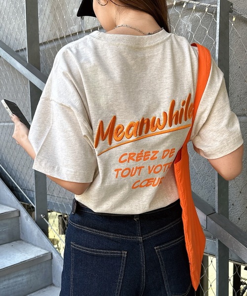エンブロイダリーロゴＴシャツ　カシミヤ　BARRIE エンブロイダリーロゴTシャツ カシミヤ BARRIE TOKYO 23