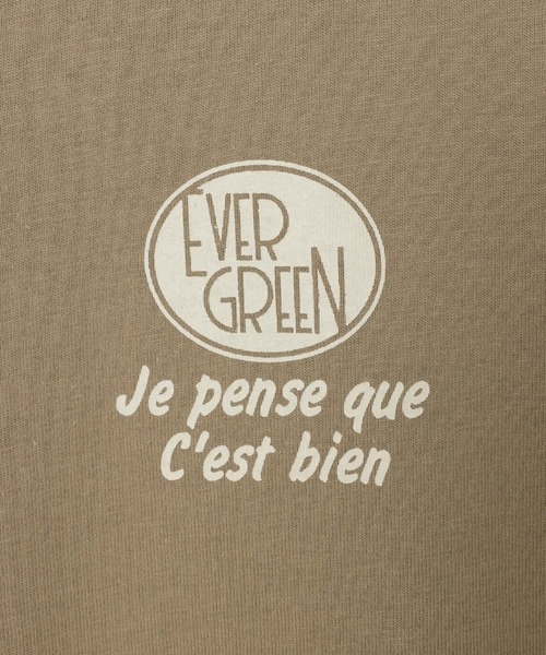 andme(アンドミー)の「【新色追加】プリントエンブロイダリーロゴ半袖Tシャツ(Tシャツ/カットソー・レディース・オフホワイト/キナリ/スミクロ/オートミール/ベージュ系その他/ベージュ/ホワイト×レッド/ネイビー・M/S)」の22枚目の写真