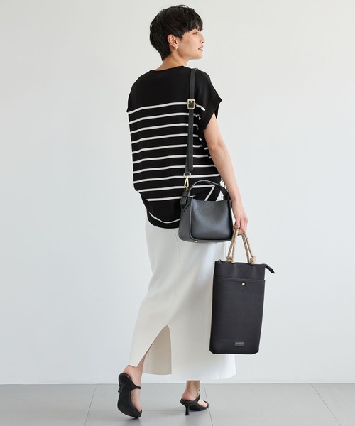 BARNYARDSTORM（バンヤードストーム）の「BARNYARDSTORM / パンチングPCケース【WEB限定】（トートバッグ・レディース・ベージュ/ブラック・FREE）」の18枚目の写真