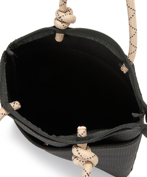 BARNYARDSTORM（バンヤードストーム）の「BARNYARDSTORM / パンチングPCケース【WEB限定】（トートバッグ・レディース・ベージュ/ブラック・FREE）」の8枚目の写真