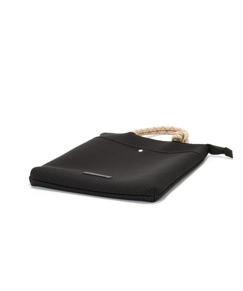 BARNYARDSTORM（バンヤードストーム）の「BARNYARDSTORM / パンチングPCケース【WEB限定】（トートバッグ・レディース・ベージュ/ブラック・FREE）」の3枚目の写真