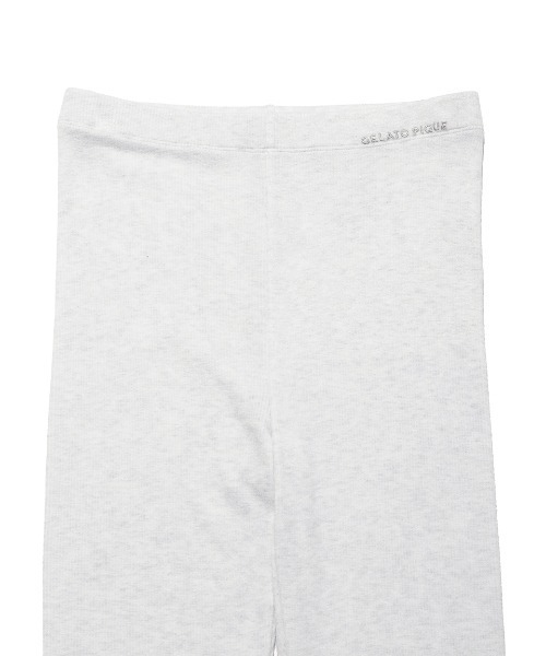 gelato pique（ジェラートピケ）の「リブレギンス（レギンス/スパッツ・レディース・グレー/ピンク・FREE）」の10枚目の写真