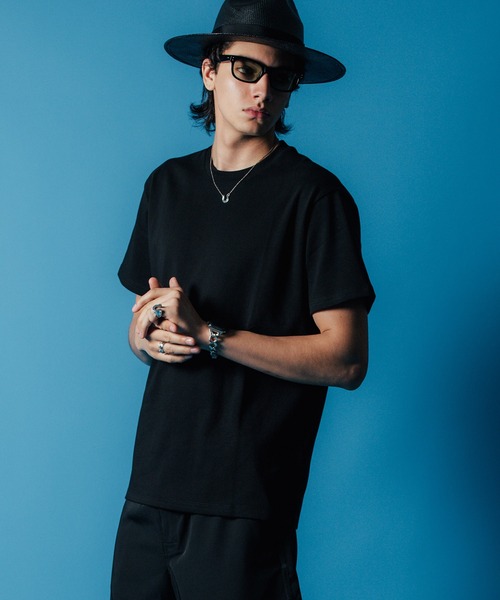 CRIMIE(クライミー)の「CREW NECK SHORT SLEEVE SHIRT / クルーネック T シャツ(Tシャツ/カットソー・メンズ・ホワイト/ブラック/ヘザーグレー・S/M/L/XL/XXL)」の3枚目の写真