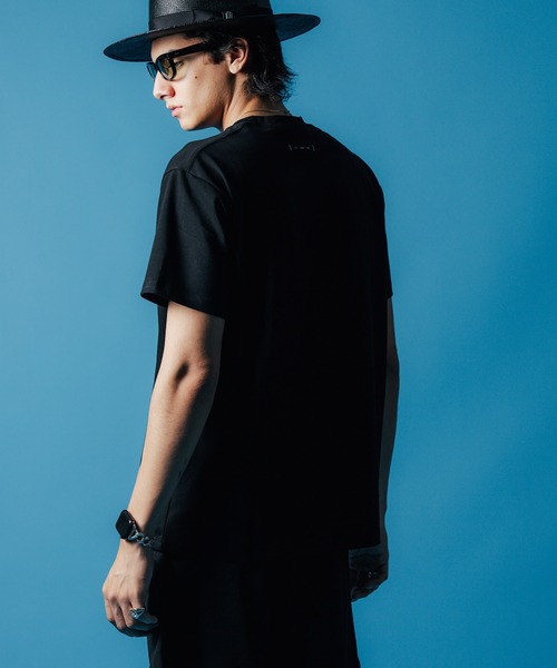 CRIMIE(クライミー)の「CREW NECK SHORT SLEEVE SHIRT / クルーネック T シャツ(Tシャツ/カットソー・メンズ・ホワイト/ブラック/ヘザーグレー・S/M/L/XL/XXL)」の4枚目の写真