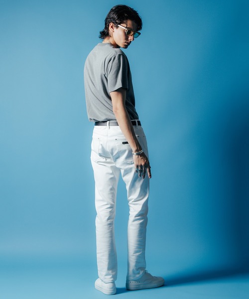 CRIMIE(クライミー)の「CREW NECK SHORT SLEEVE SHIRT / クルーネック T シャツ(Tシャツ/カットソー・メンズ・ホワイト/ブラック/ヘザーグレー・S/M/L/XL/XXL)」の9枚目の写真