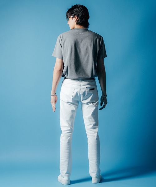 CRIMIE(クライミー)の「CREW NECK SHORT SLEEVE SHIRT / クルーネック T シャツ(Tシャツ/カットソー・メンズ・ホワイト/ブラック/ヘザーグレー・S/M/L/XL/XXL)」の10枚目の写真